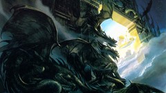 Dragons fantasy art Middle-Earth