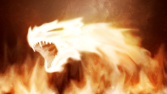 Dragons fire Animals