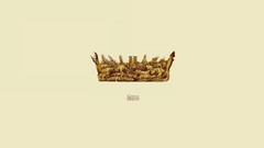 Dragons game of thrones crowns TV series minimalistic hbo house 