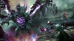 Dragons guild wars 2 mmorpg video games fantasy art