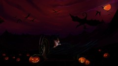 Dragons Halloween fantasy art