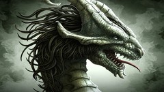 Dragons horror fantasy art