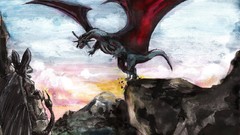 Dragons king fantasy art
