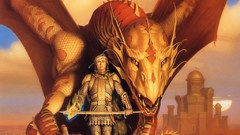 Dragons Knights Castles artwork fantasy art Michael Whelan