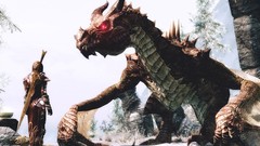 Dragons Knights red eyes the elder scrolls v skyrim the elder 