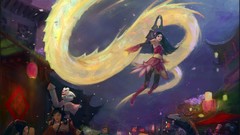 Dragons lanterns Jax League of Legends riven ahri Tristana Dr 