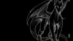 Dragons lines fantasy art