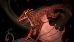 Dragons little fantasy art