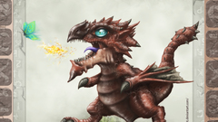 Dragons monster hunter illustrations