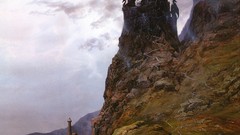 Dragons paintings game of thrones lighthouses A Song of Ice and 