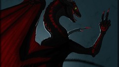 Dragons portraits fantasy art