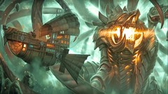 Dragons ships artwork 3d