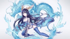 Dragons Simple Background