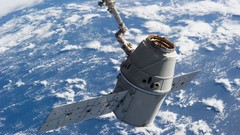 Dragons space station space vehicle International Space Station