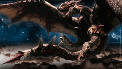 Dragons Stars galaxies Monster