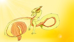 Dragons sunlight fantasy art