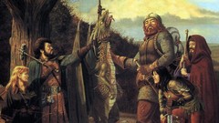 Dragons Swords artwork fantasy art