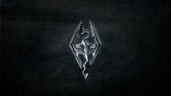 Dragons symbol the elder scrolls v skyrim logos video games