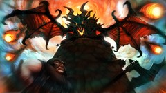 Dragons the elder scrolls v skyrim artwork