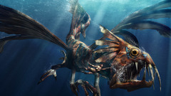 Dragons underwater
