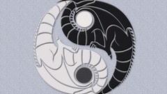 Dragons yin yang
