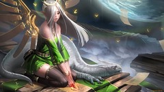 Drake sakimichan fantasy art elfen girl