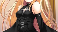 Drawings belts long hair anime girls purple eyes to-love-ru 