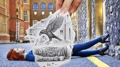 Drawings Ben Heine Pencil Vs Camera