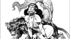 Drawings Boris Vallejo greyscale