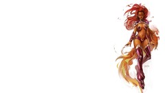 Drawings dc comics Starfire