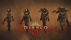 Drawings demon hunter diablo iii artwork video games