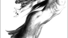 Drawings Julie Bell greyscale