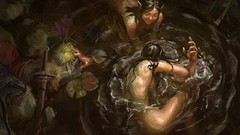 Drawings nymph fantasy art