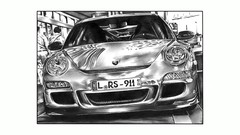 Drawings porsche 911 gt3 porsche 911 Porsche 911 GT3 RS