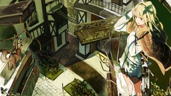 Drawn Ribbons blondes anime girls