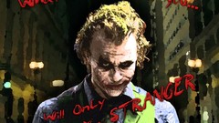 Drawn The Dark Knight drinking the joker what doesnt kill you