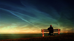 Dreamer summer alone abstract