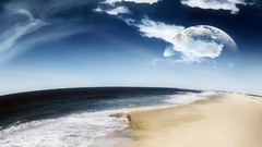 Dreams beach ocean sky