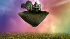 Dreams floating fantasy art