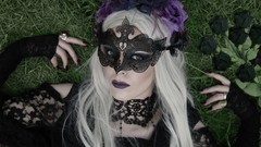 Dreams Gothic woman outdoors blondes masks brunettes Venetian 