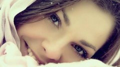 Dreams love woman happy scarfs smiling laughing