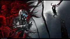 Dreams science fiction gas masks digital art romantically 