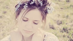 Dreams woman falling overexposure