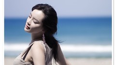 Dress Actress asians stills models photo shoot black hair 