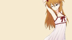 Dress anime girls asuka langley soryu neon genesis evangelion 