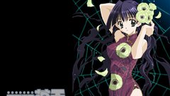 Dress Anime girls brunettes