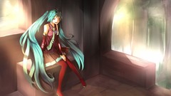Dress anime girls hatsune miku vocaloid
