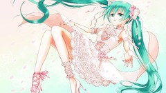 Dress anime girls hatsune miku vocaloid sara