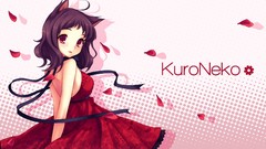 Dress anime girls nekomimi animal ears