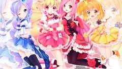 Dress anime girls pantyhose Pretty Cure Higashi Setsuna Aono 